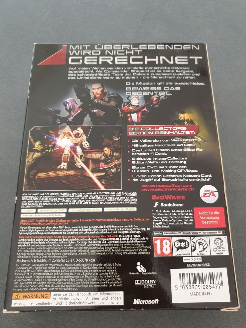 Microsoft Jeux: Mass Effect 2 Collector's Edition Xbox 360 – D'occasion à Füllinsdorf par master_mind 1