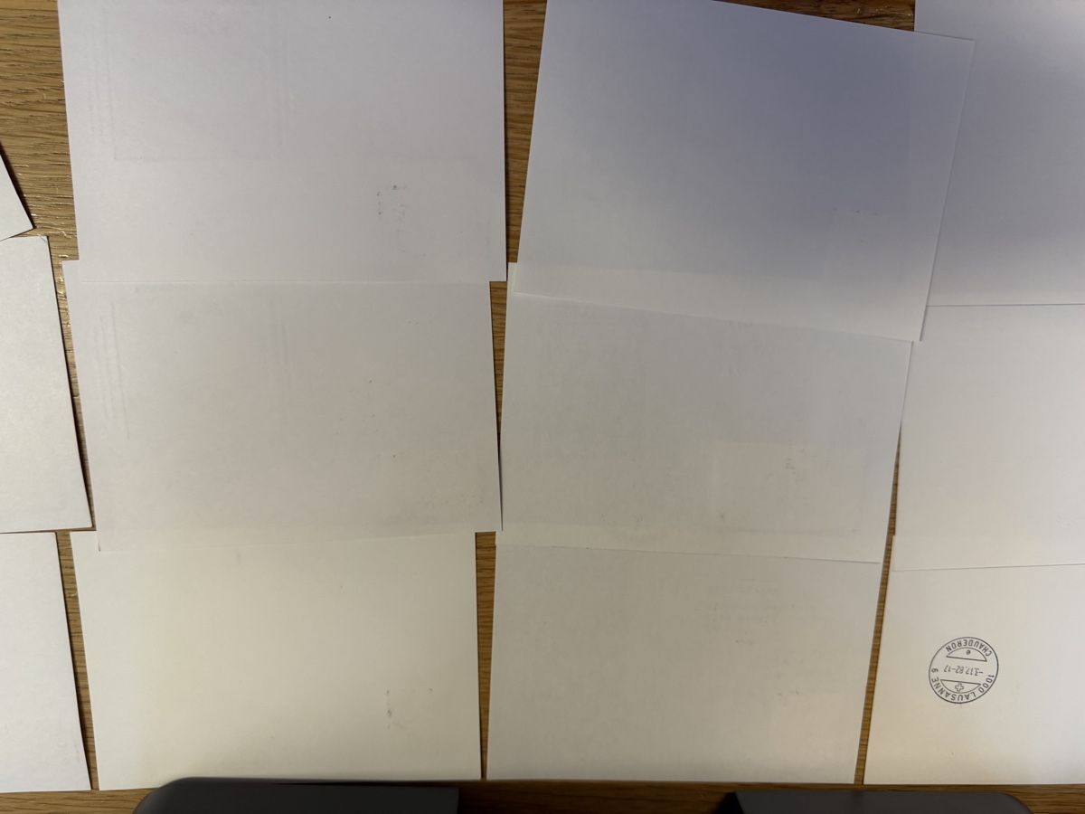 Tutti i francobolli: 27 Karten Tag der Briefmarken – Nuovo (secondo la descrizione) da Murgenthal venduto da Tina_4055 8