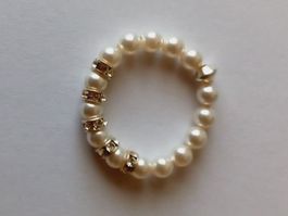 Swarovski Elast Fingerring Grösse 54