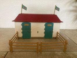 Schleich Pferdehof mit Zaun