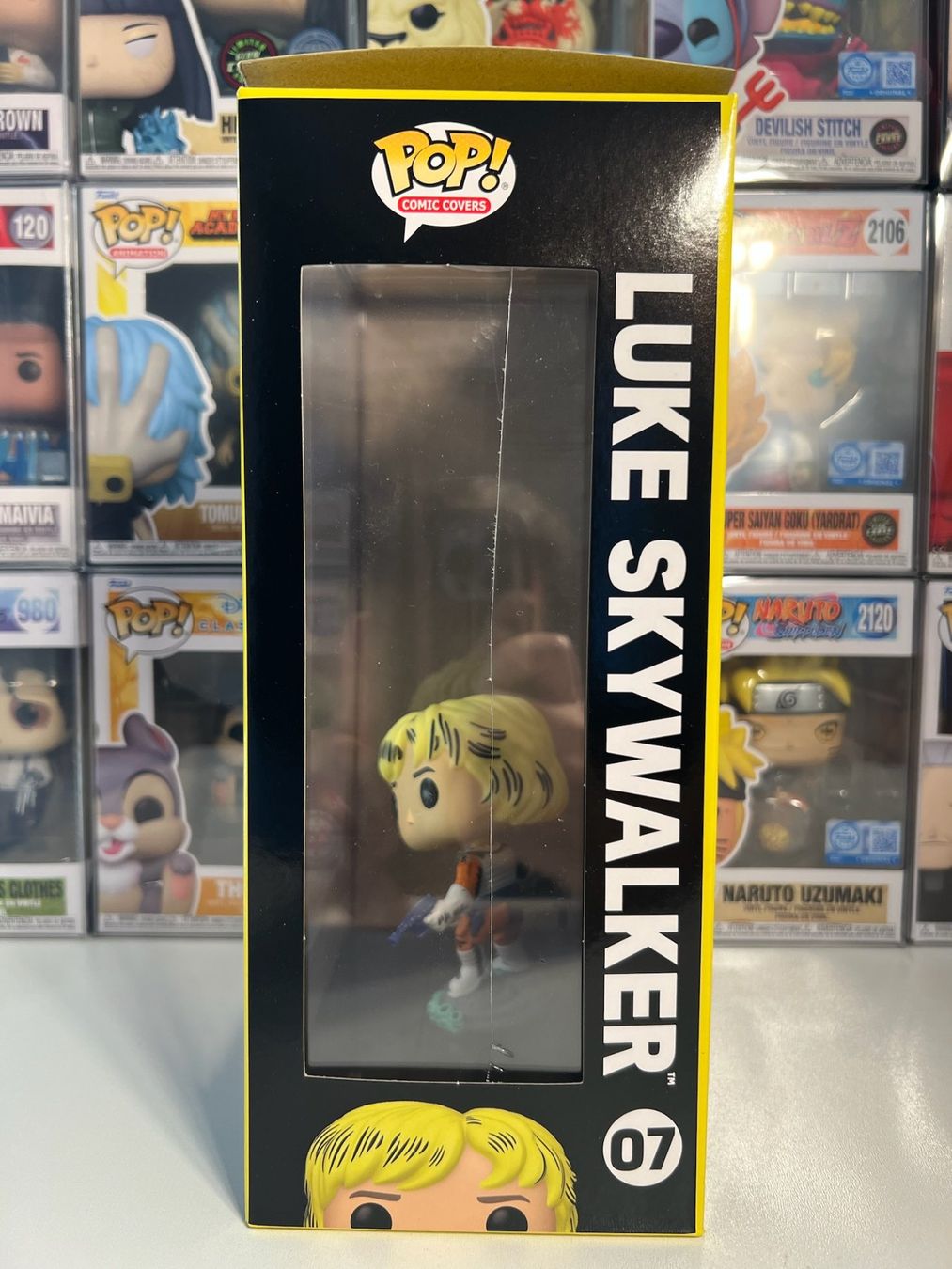 Funko Statuette: Funko POP! Comic Covers Star Wars Luke Skywalker – Nuovo e nell'imballaggio originale da Le Mouret venduto da perfectbijou 3