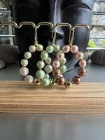 Ohrringe Perlen Tropfen Swarovski Ibiza 