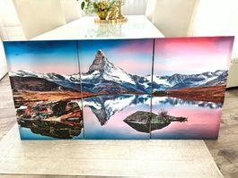 RIESIG! Trilogie Matterhorn Schweiz 🇨🇭 Alpen 150x75