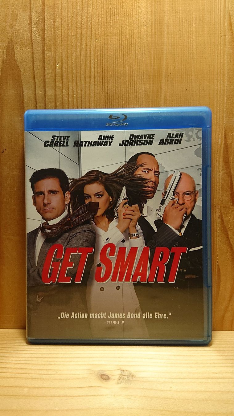 Alle DVDs: GET SMART Blu-Ray mit Steve Carell und Dwayne Johnson – Gebraucht aus Wilderswil von Exebub