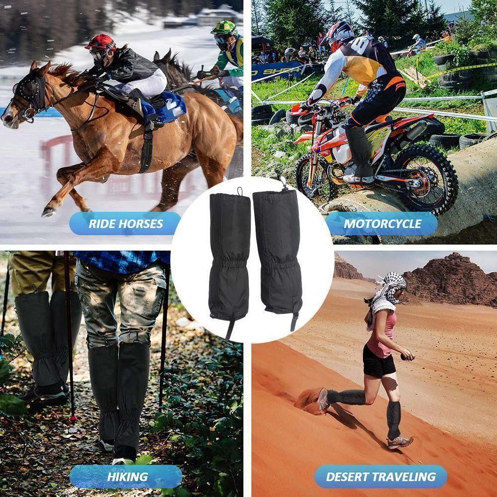 Stinchiere & Fasciature: Gamaschen Outdoor Wanderschuhe Wasserdicht Schnee Abdeckung – Nuovo (secondo la descrizione) da Kirchdorf AG venduto da Lionstein 7