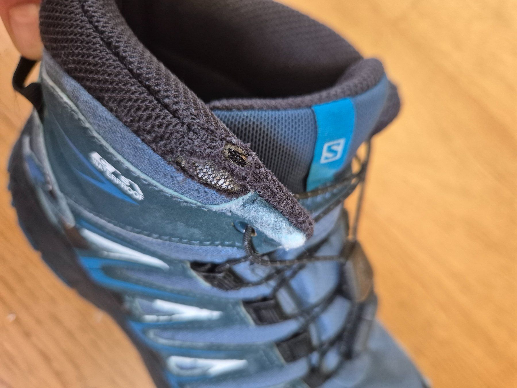 Schuhe für Jungen: Wanderschuhe Salomon Gr. 35 – Gebraucht aus Adliswil von Al05 1