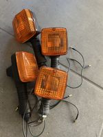 4 Motorrad Blinker Set quadratisch orange gebraucht