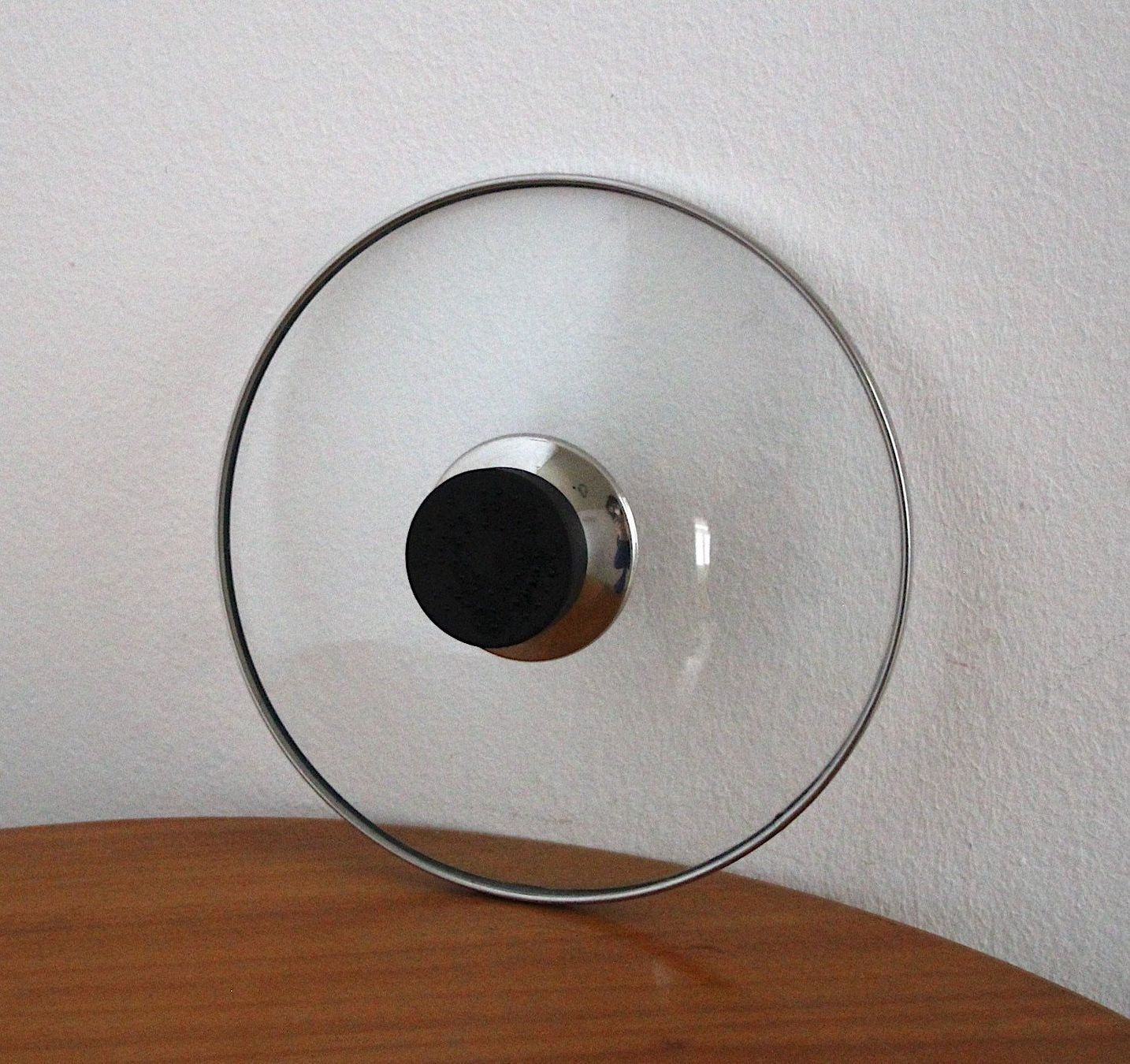 Bicchieri: Glasdeckel Druchmesser ca. 22.5 cm, – Usato da Locarno venduto da fripui 3