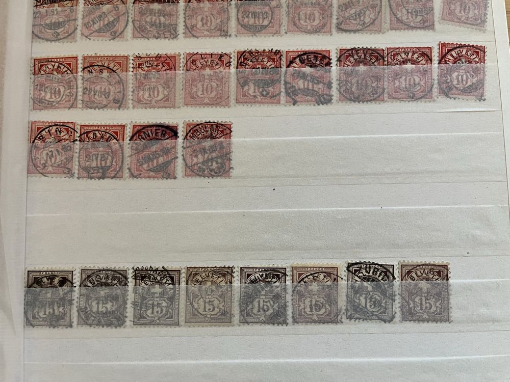 PETIT Lot Type Chiffre (D'occasion) à Sottens pour CHF 1 – avec ...
