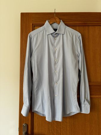 Shirt, Size 40/176, Light Blue - like new
