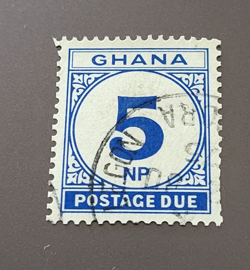 Tutti i francobolli: Ghana postage due briefmarke – Usato da St Gallen venduto da Stampsalshobby