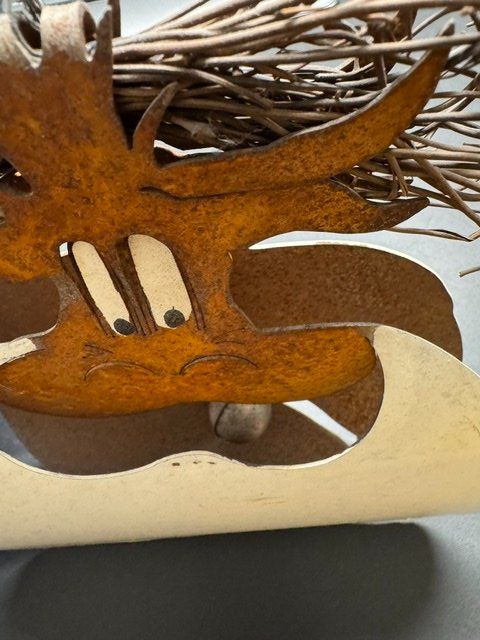 Figuren: Metallkuh – Neu (gemäss Beschreibung) aus Horn von cava04 3