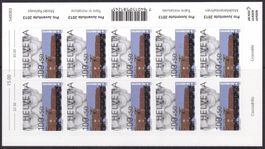 Pro Juventute Bögli 2013-Modelleisenbahn-Barcode unten - **