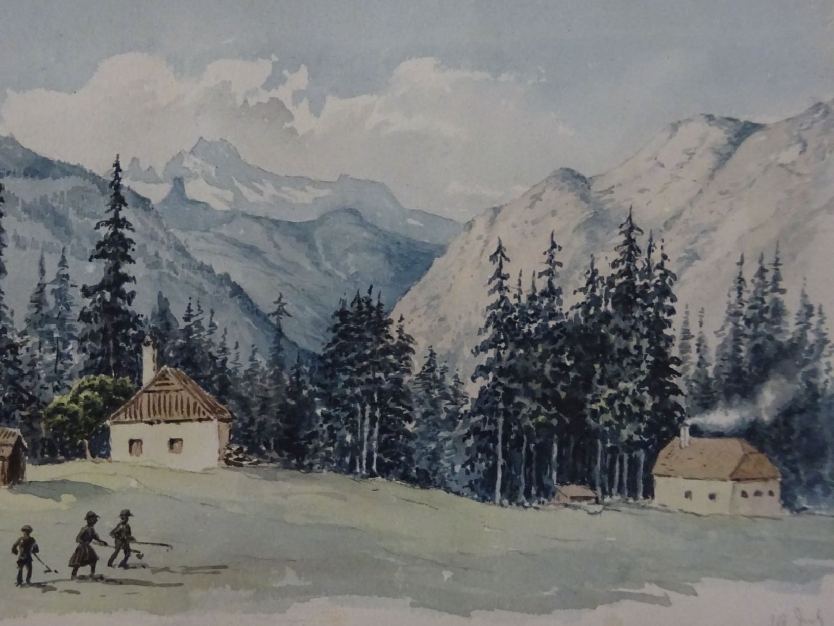 Dipinti: Salzburg  um 1885 – Usato da Esslingen venduto da eintagammeer 1