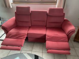  3er sofa mit elektrischer Relaxfunktion