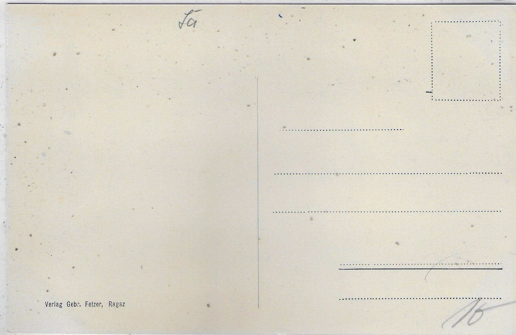 Cartoline postali: Bad Pfäffers in der Taminaschlucht – Usato da Ettingen venduto da Kartenplanet 1