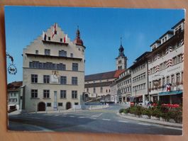 Sursee (Lucerne) - Rathaus und Pfarrkirche