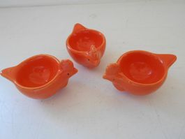 3 Eierbecher Keramik