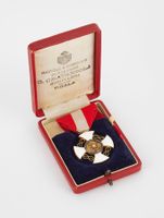 Kingdom of Italy Rare Medal Medaille Gold & Enamel