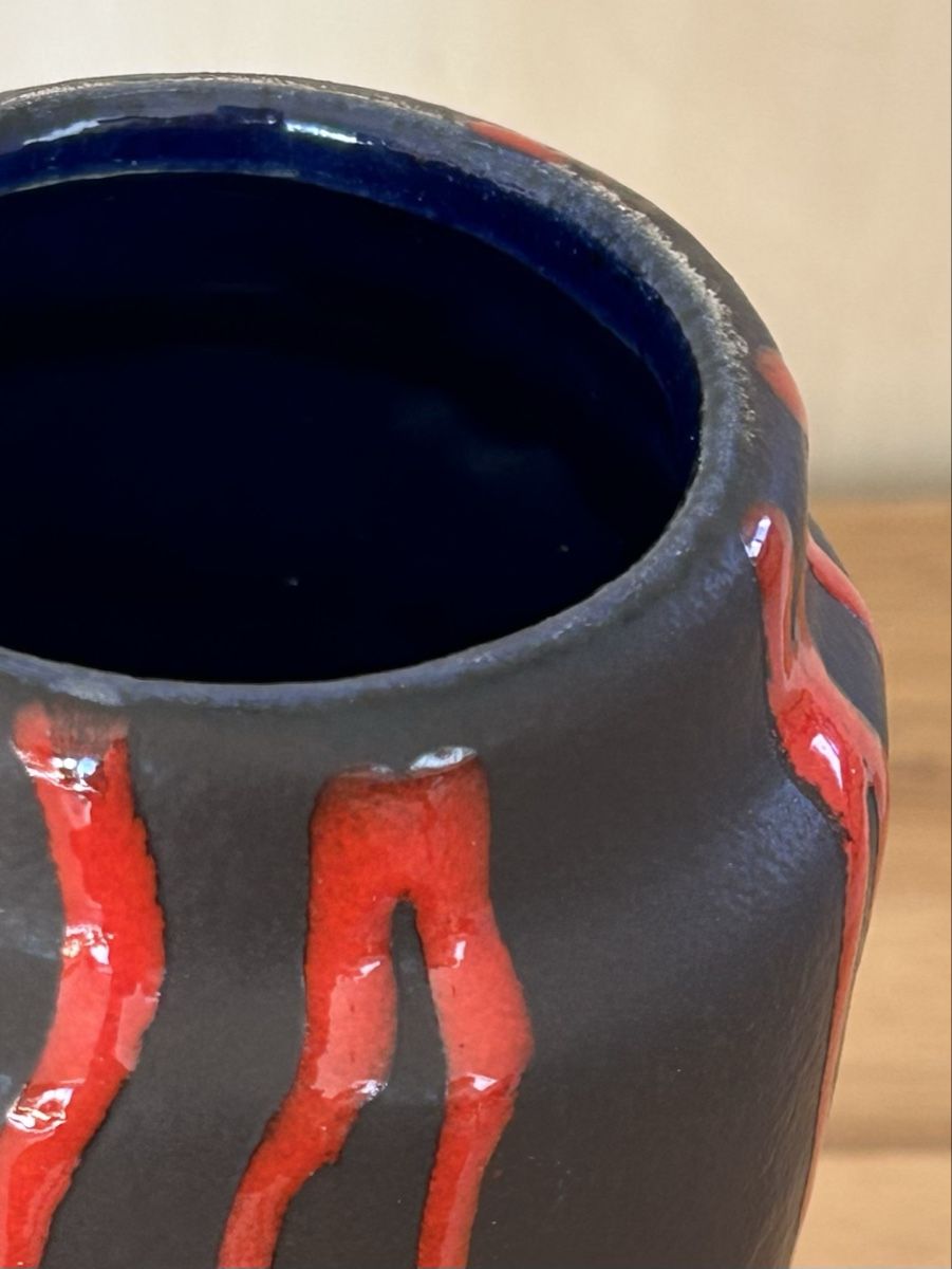 Vasi & Recipienti: W.Germany Scheurich Dracula Vase 231-15 – Usato da Wettingen venduto da Mmccl 4