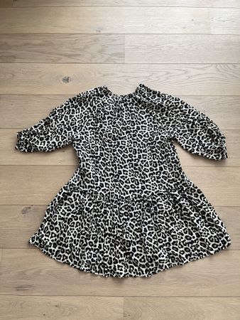 Leoparden Kleid, perfekt für den Übergang, Gr. Onesize