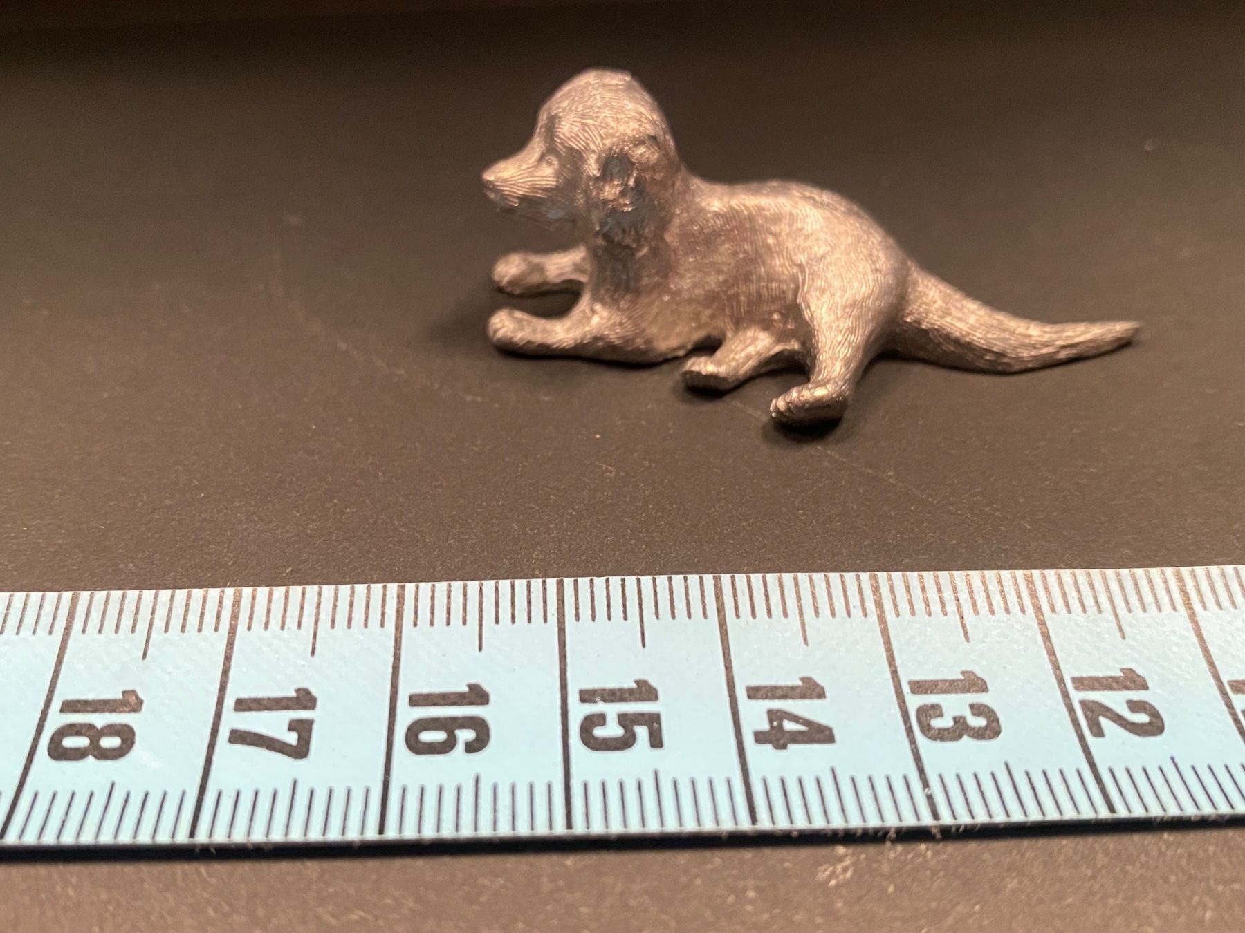 Statuette: Süsser Zinn-Dackel – Usato da Wetzikon ZH venduto da rradix1 3
