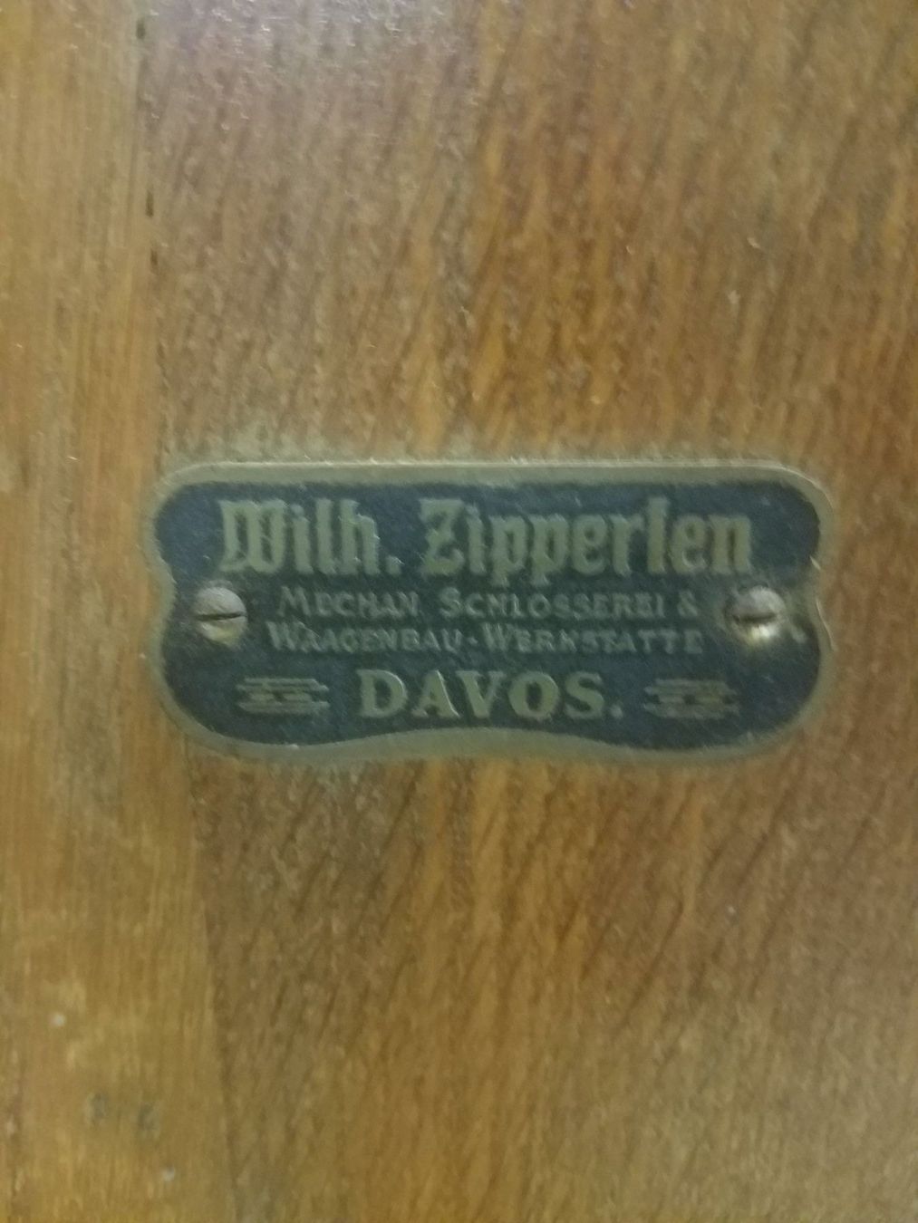 Waagen und Gewichte: Dezimalwaage (Wilh.Zipperlen Davos) – Gebraucht aus Davos-Frauenkirch von KCHrist 2