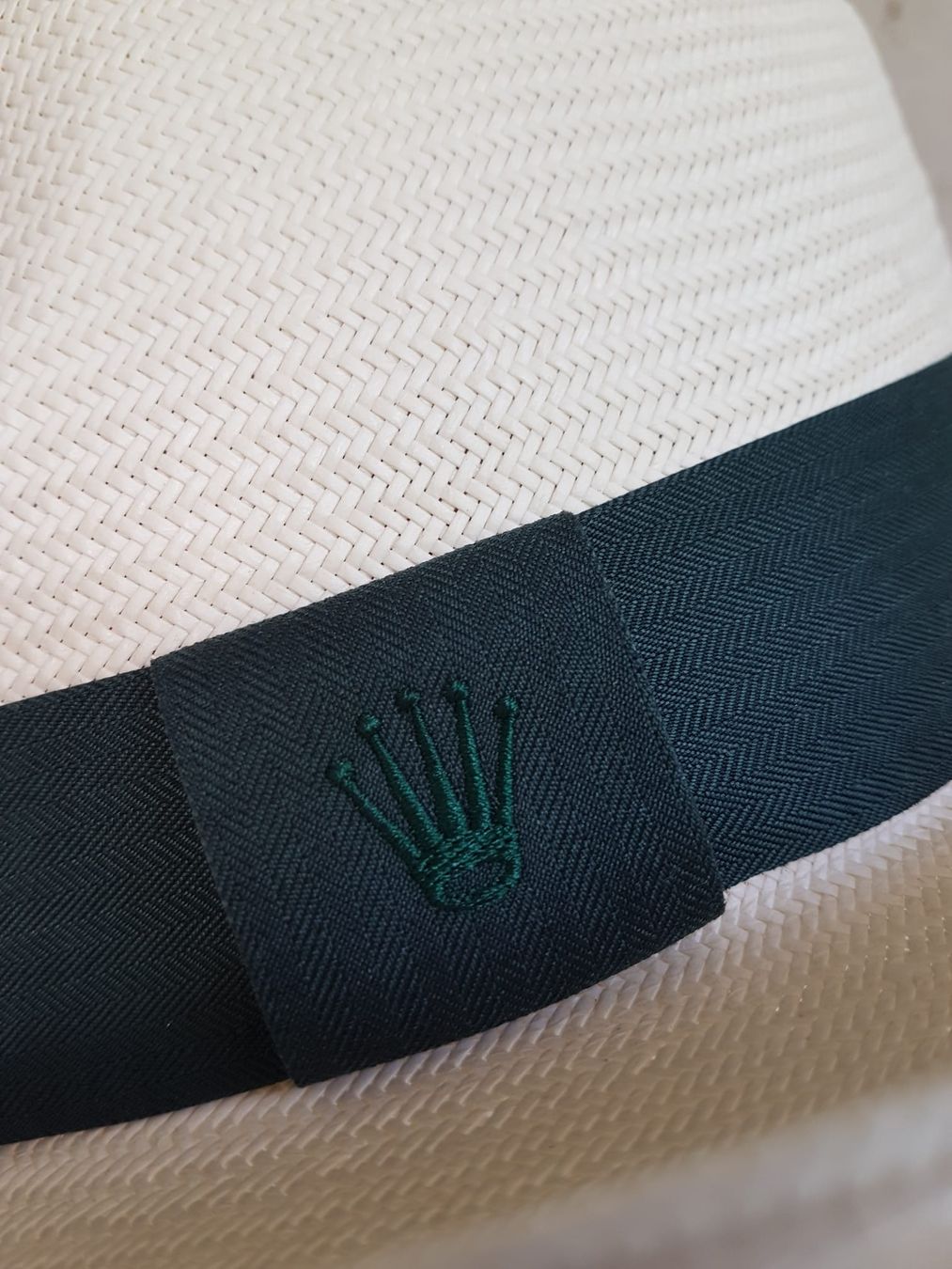 Chapeaux, bonnets & casquettes: panama rolex , taille inique, neuf – Neuf (Voir description) à Carouge GE par Natcal22 1