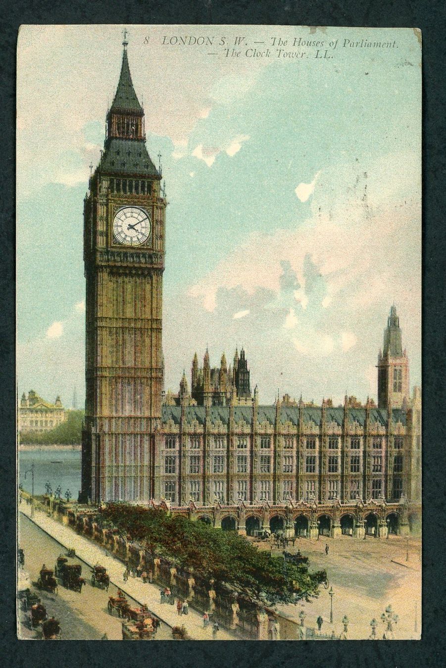 Ansichtskarten: Big Ben London, gebraucht, Top! – Gebraucht aus Opfikon von webstar30