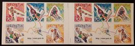 1998: Markenheftchen **  Nr.0-99 mit 10 x 0.70 Rp.