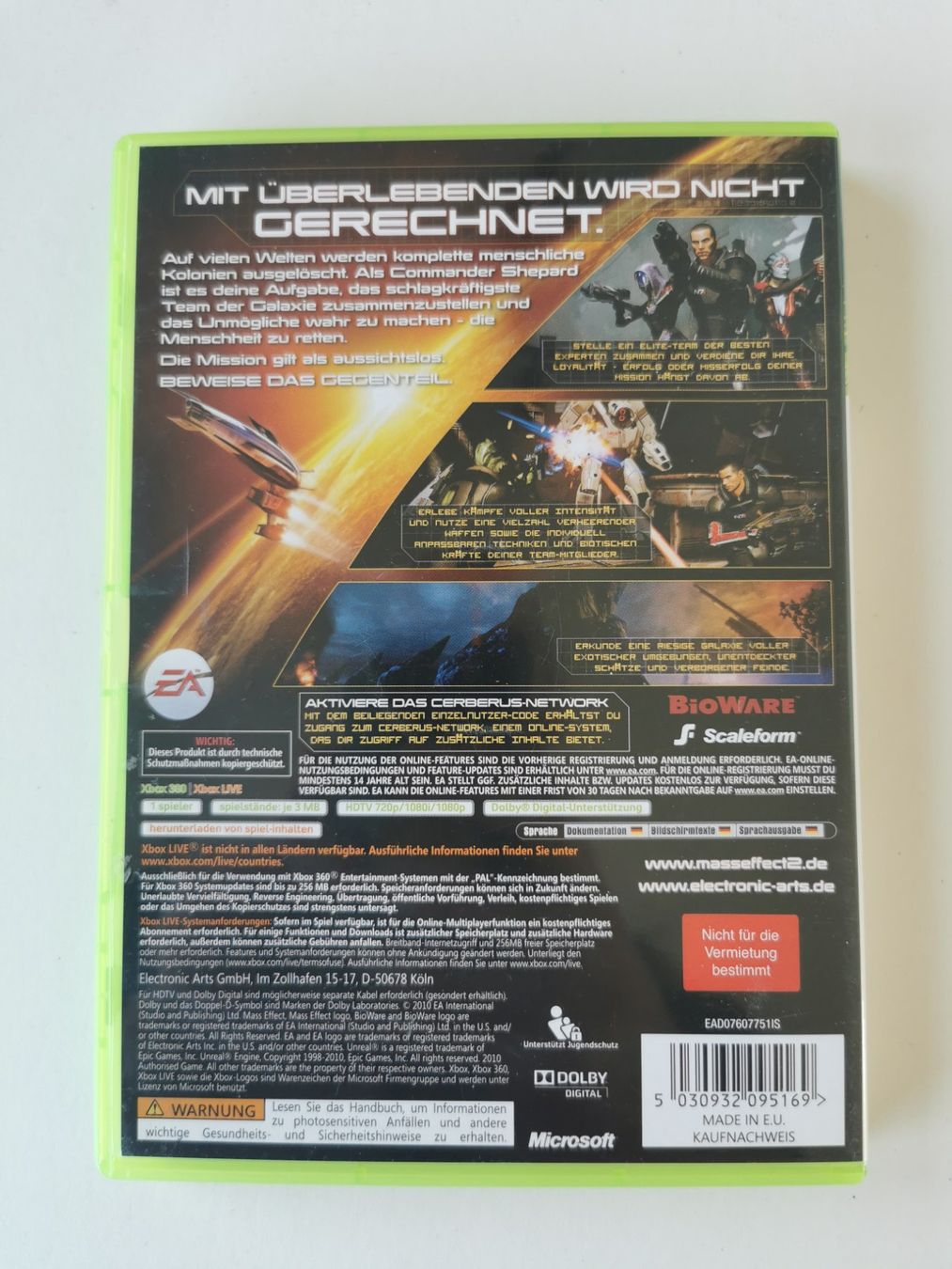 Giochi: XBOX 360 - Mass Effect 2 – Usato da Lenzburg venduto da eyworld 2