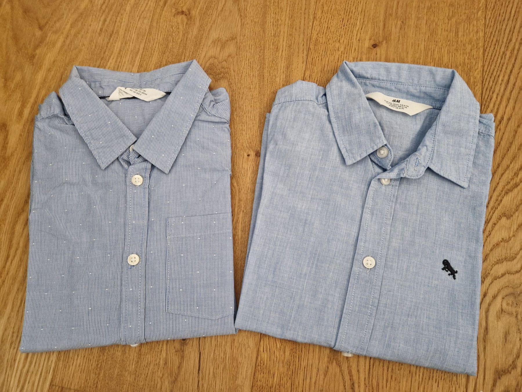H&M Camicie, T-shirt & Polo: Hemden Gr. 122 und 128 – Usato da Davos-Dorf venduto da Bpelikan