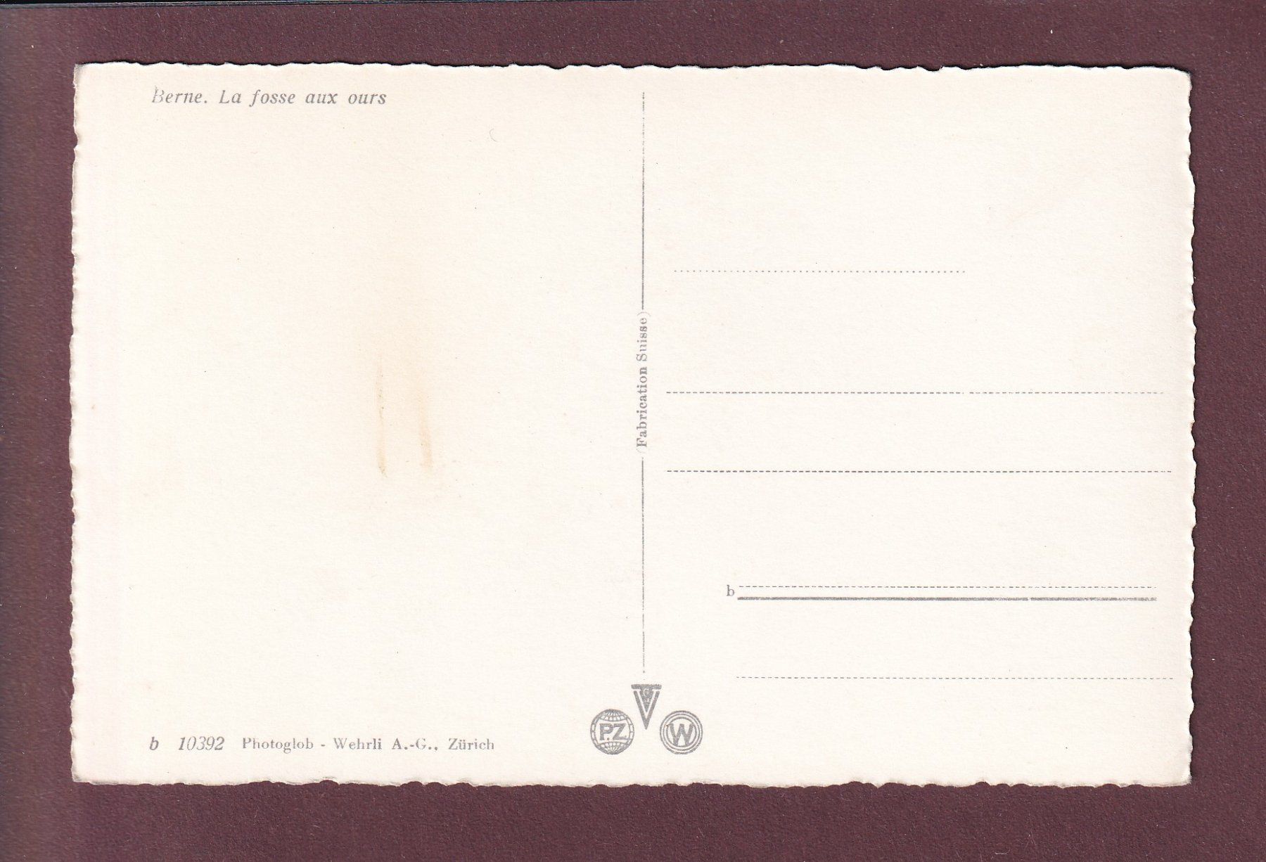 Cartoline postali: BERN - Bärengraben – Usato da Pully venduto da nicecards 1