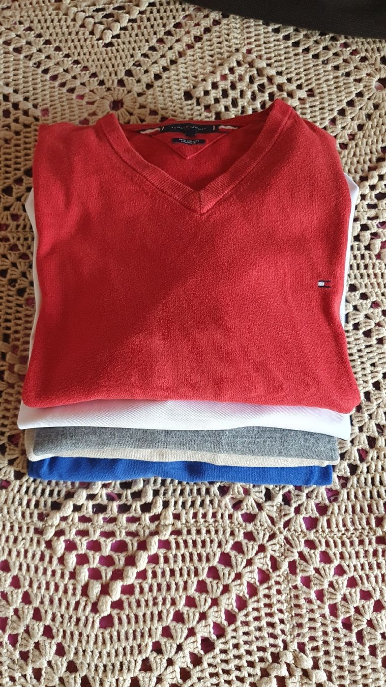 Tommy Hilfiger Pullover & Sweatshirts: 5 pulls XXL Hilfiker, Fila Célio Lafayette – Gebraucht aus Erde von zakleblanc 1