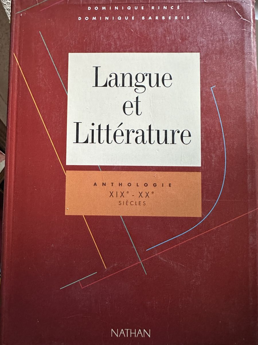 Bücher: Langue et littérature – Gebraucht aus St-Maurice von Gigione01
