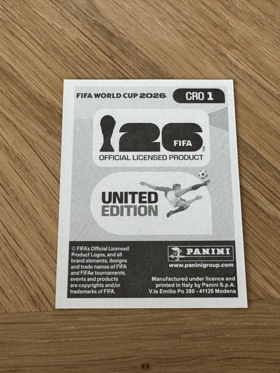 Panini Carte collezionabili: Panini 2026 CRO 1 – Nuovo (secondo la descrizione) da Grand-Lancy venduto da cyr_n5ky 1