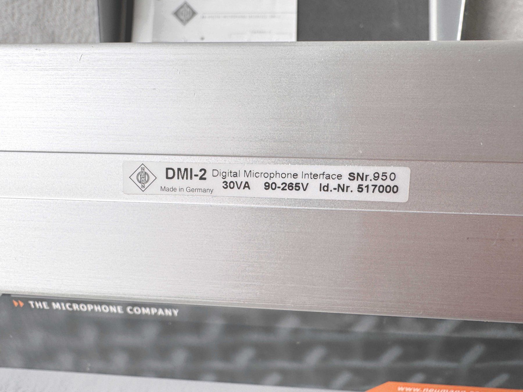 Neumann Mikrofone: Neumann DMI-2 Digital Interface for Solution-D Microphones – Gebraucht aus Zürich von Malco0 5