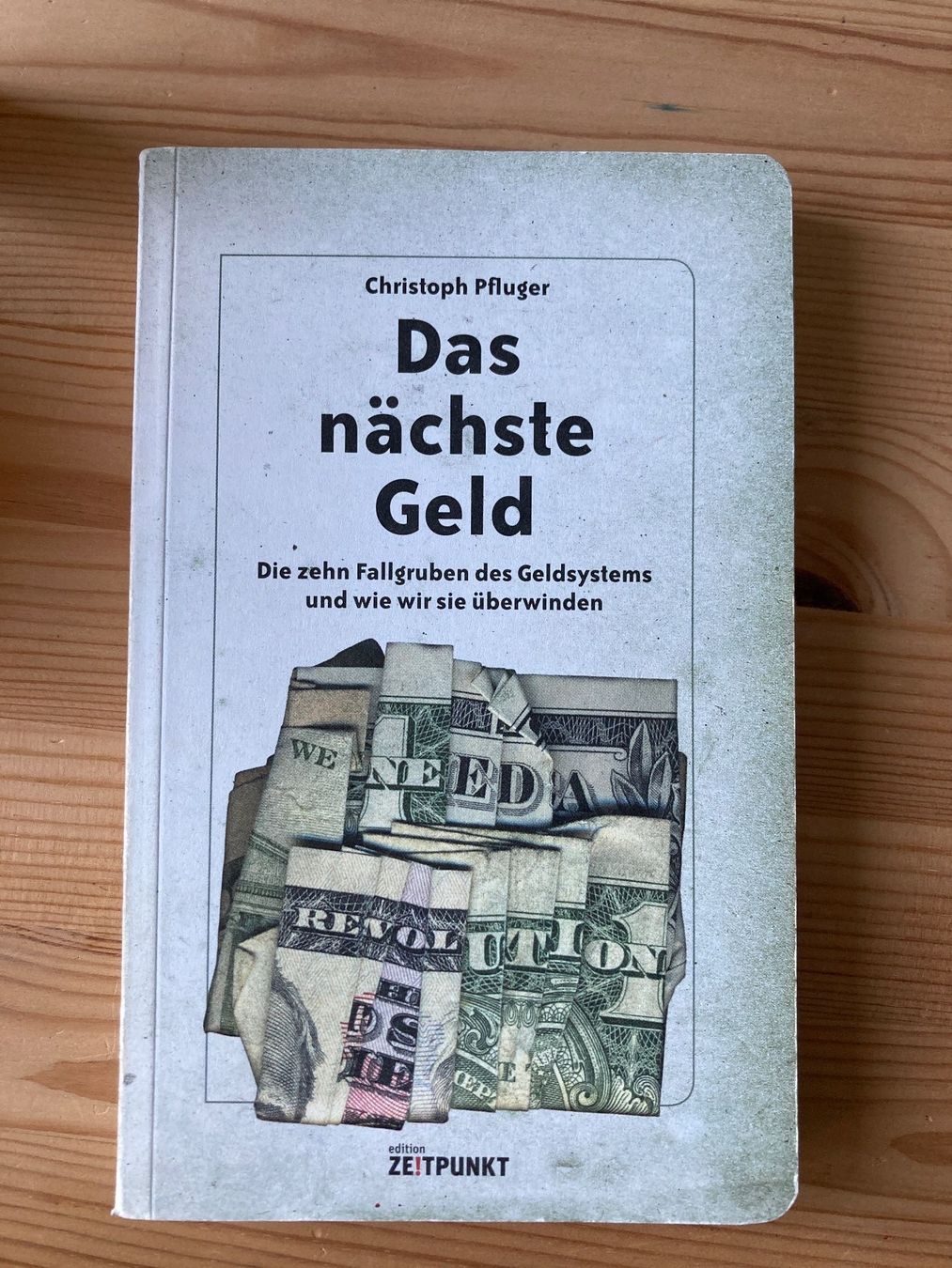 Libri: "Das nächste Geld" von Christoph Pfluger – Usato da Arlesheim venduto da amazira