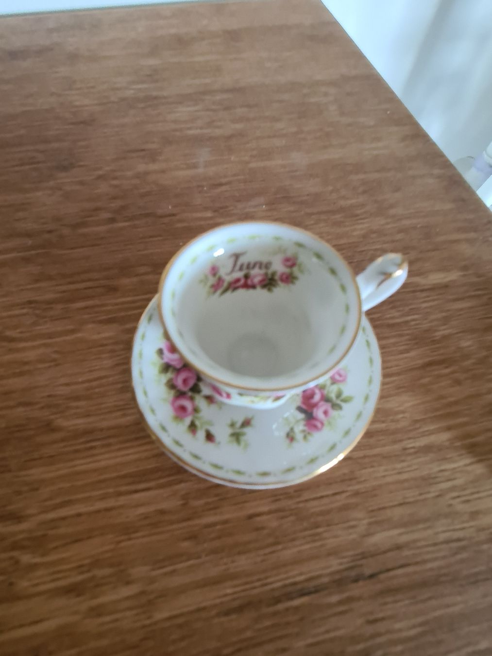 Royal Albert Tassen: Kaffeetasse mit Untertasse Juni Royal Albert – Neu (gemäss Beschreibung) aus Zofingen von nena-0809 1