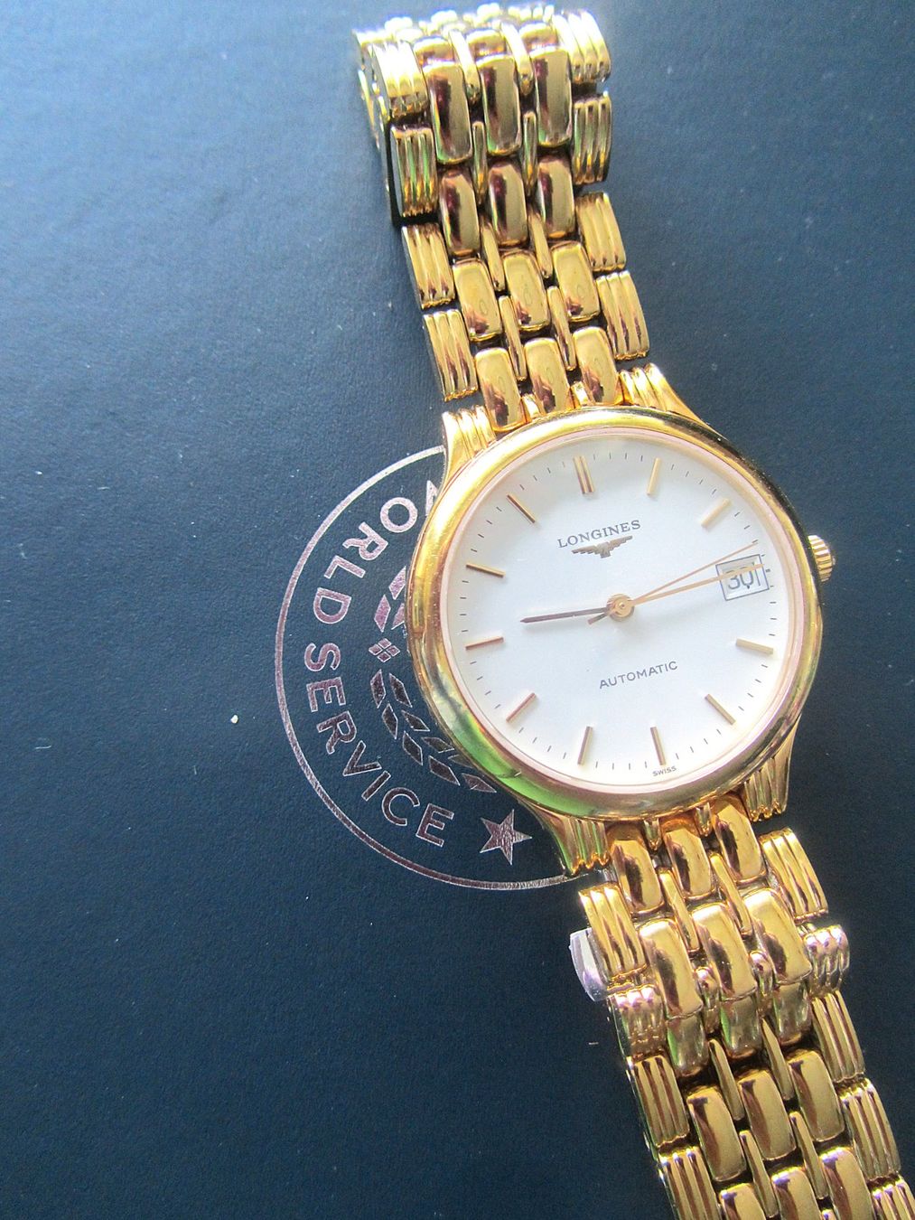 Longines Orologi: Longines-Presence Automatic Date-L5.650.2 -34 cm 2J.Int.Gar! – Usato da Goldach venduto da bonnyrio 2