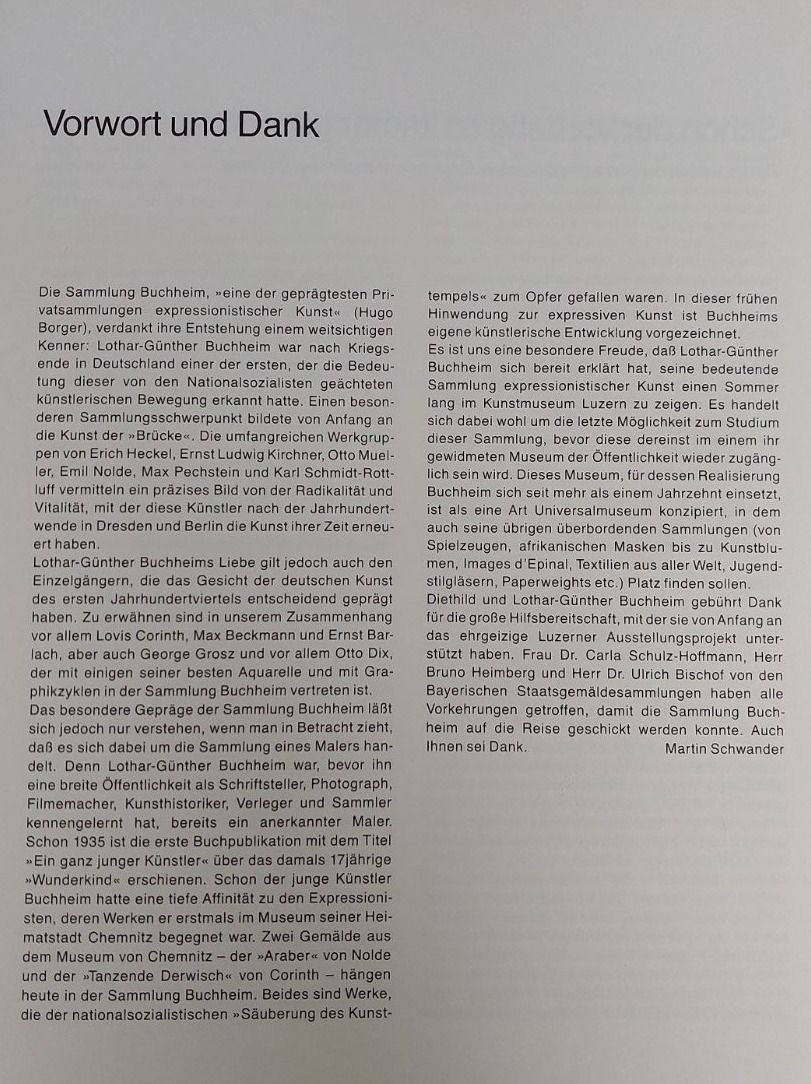 Libri: Expressionisten  Sammlung Buchheim – Usato da Zürich venduto da t24_de 2