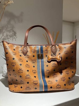 Mcm Shopper braun/cognac
