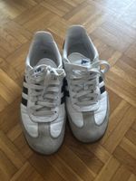 Adidas Sneaker Samba Weiss Grau Damen Groesse 39