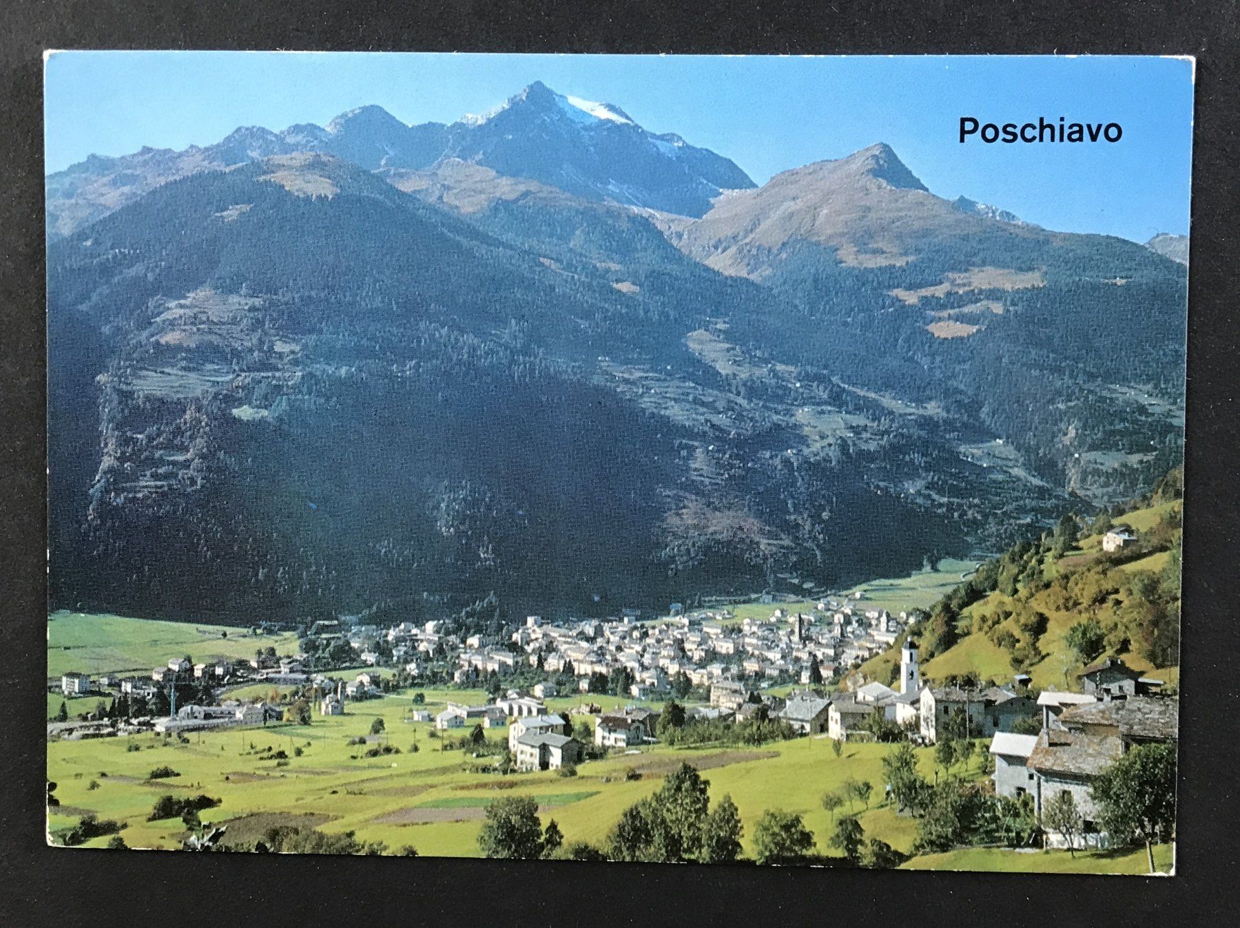 Cartoline postali: ANSICHTSKARTE POSCHIAVO – Usato da Ostermundigen venduto da wini63