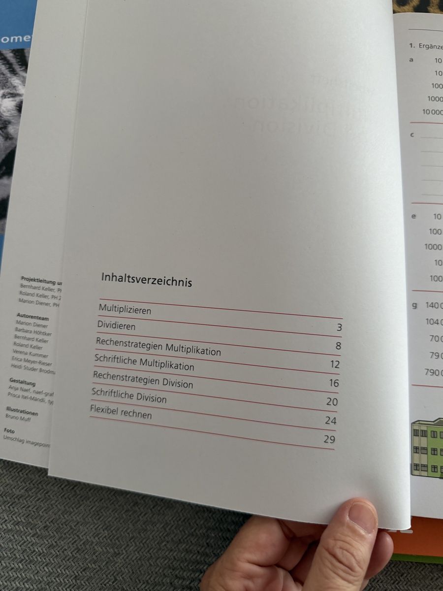Bücher: 5 Arbeitshefte Mathematik Primarstufe 4 - neu – Neu (gemäss Beschreibung) aus Aarau von Tam6 6