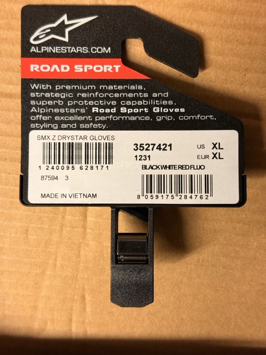 Alpinestars Guanti & manicotti: Alpinestars Motorrad Handschuhe XL black/white – Nuovo (secondo la descrizione) da Malters venduto da n.pac 1