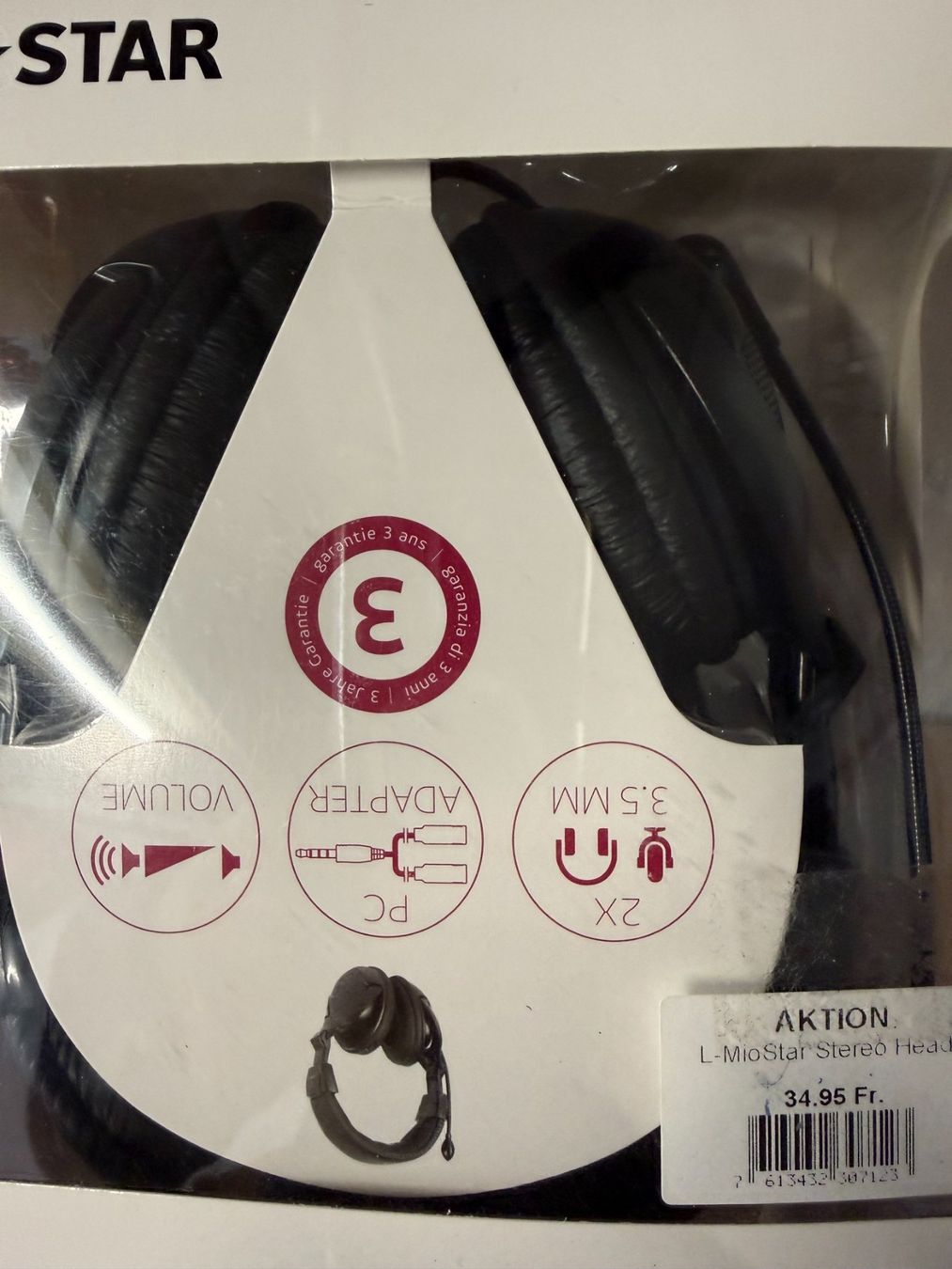 Cuffie: Mio Star Multimedia Stereo Headset – Nuovo e nell'imballaggio originale da Studen BE venduto da jwanko 2