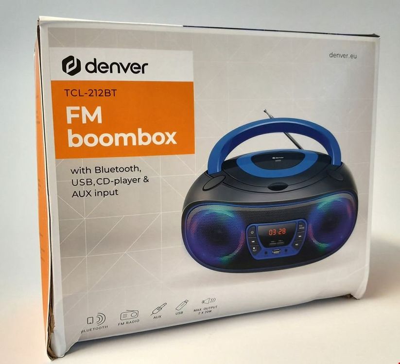 DENVER FM Boombox TCL212BT Kaufen auf Ricardo