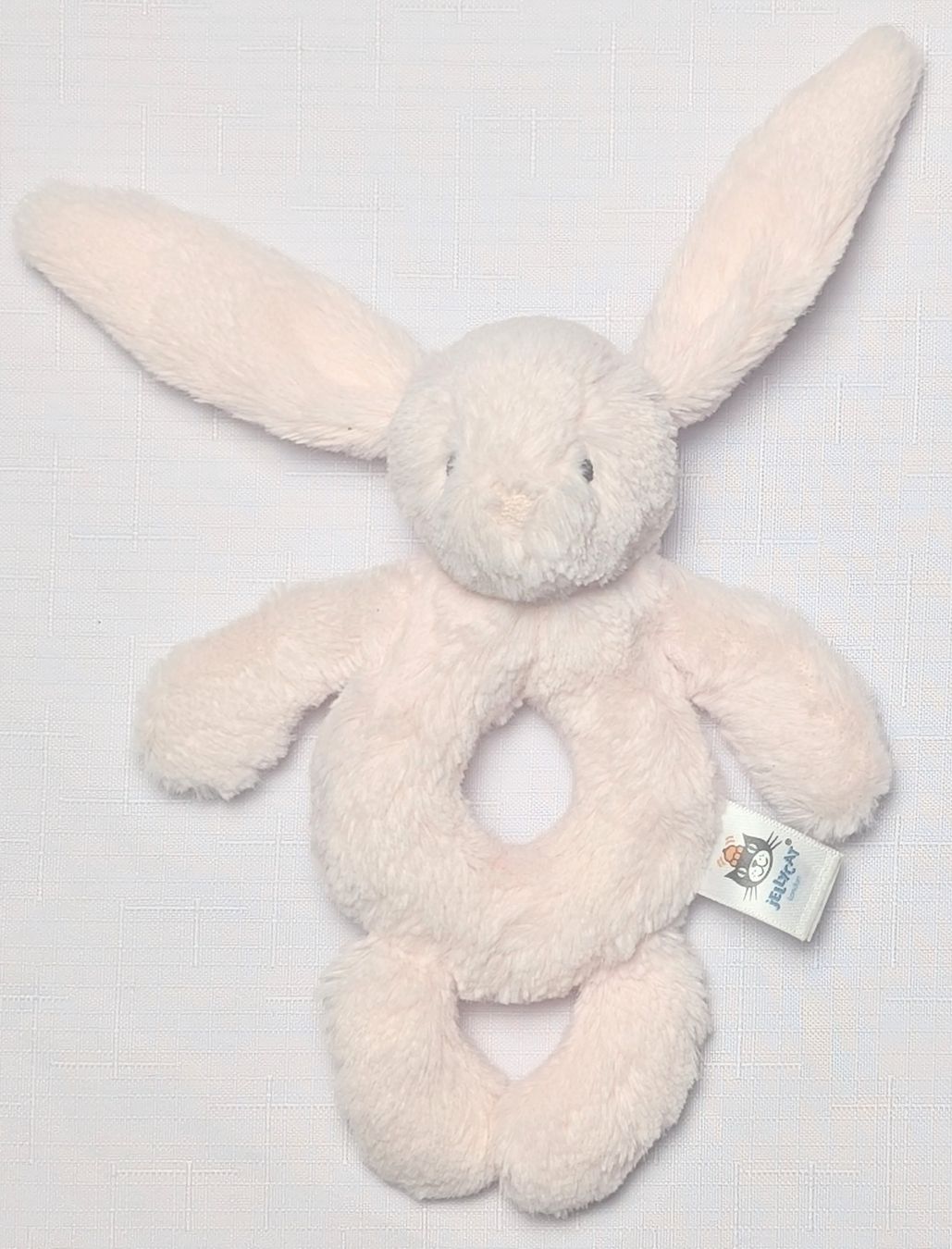 Jellycat Giocattoli: Jellycat - BASHFUL BUNNY BLUSH - Babyrassel - Ringrassel – Nuovo (secondo la descrizione) da Wängi venduto da ABIZONE-86