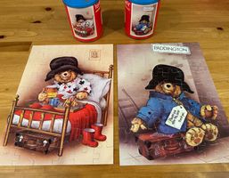 1975 Vintage Whitman Paddington Bear Puzzle 2 Stk